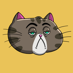 The Blinking AI Cat 